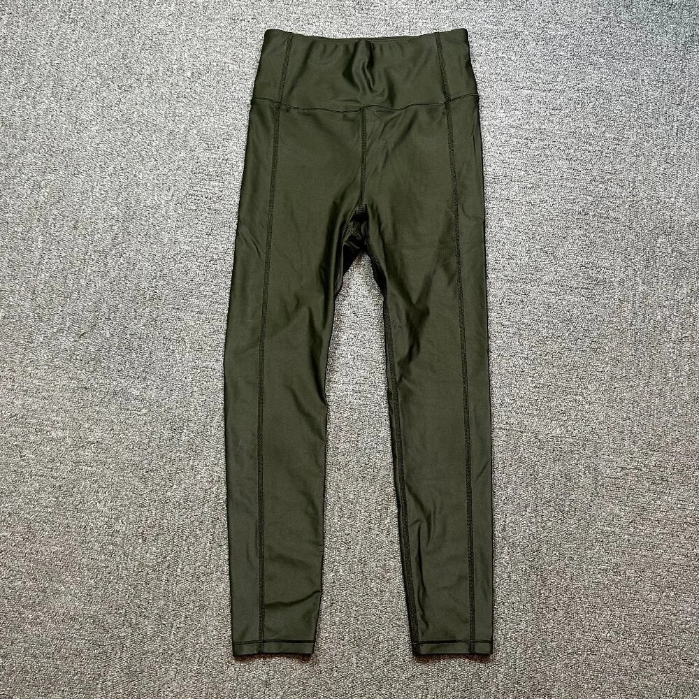Sweaty Betty Dark Olive Green 7/8 Legging in Womens Small